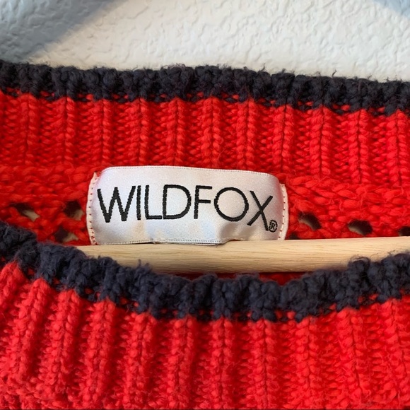 Wildfox Couture Mila Open Knit Sweater - Picture 4 of 5